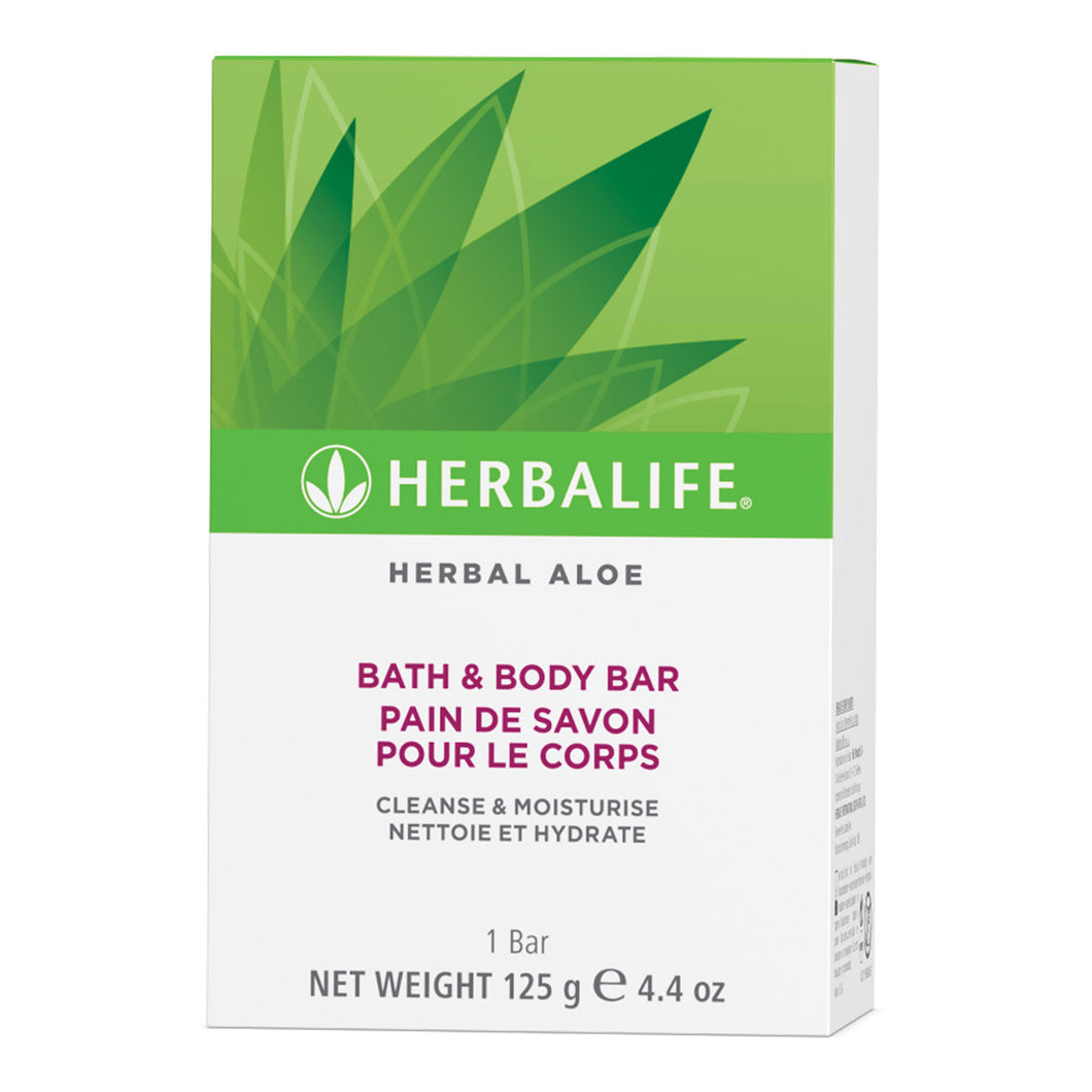 Herbal Aloe Bath & Body Bar (125g)